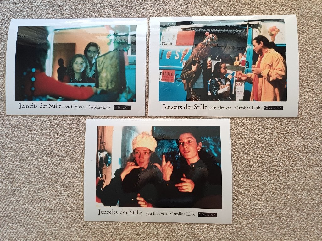 JENSEITS   DER   STILLE     lobbycard set., Verzenden, Nieuw, A4 of kleiner, Film en Tv