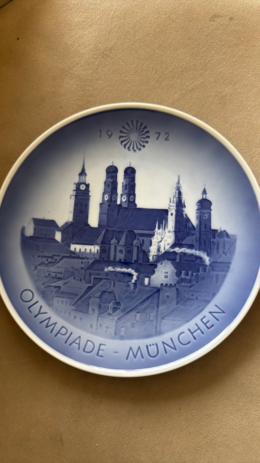 Royal Copenhagen Olympische Spelen München 1972 Wandbord, Ophalen of Verzenden