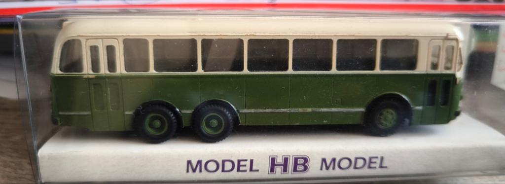 HB Model Daf TB300 - Groen/Crème Naco, Overige merken, 1:50 of kleiner, Overige typen, Ophalen of Verzenden