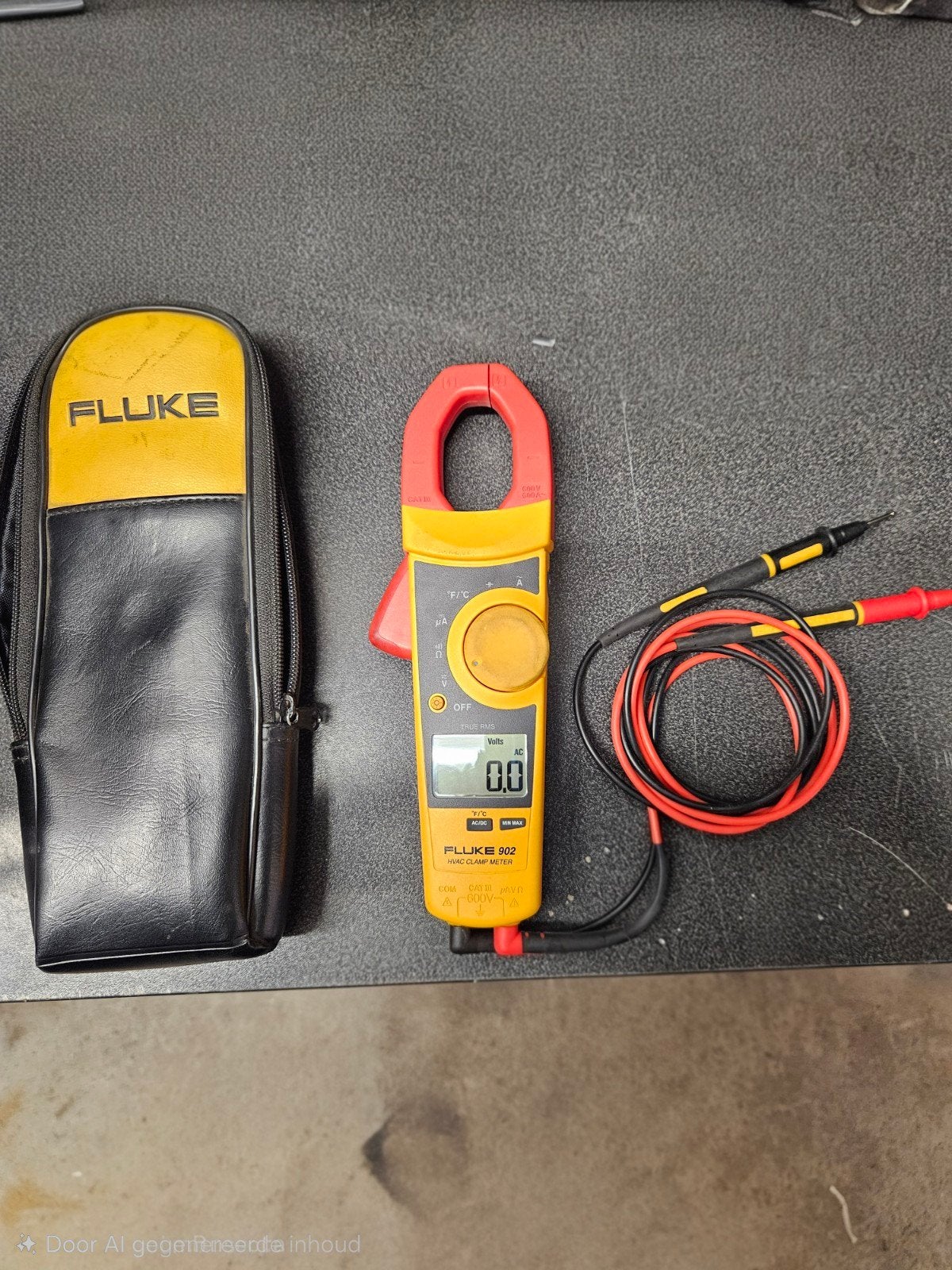 Fluke 902 HVAC Clamp Meter met draagtas, Ophalen of Verzenden