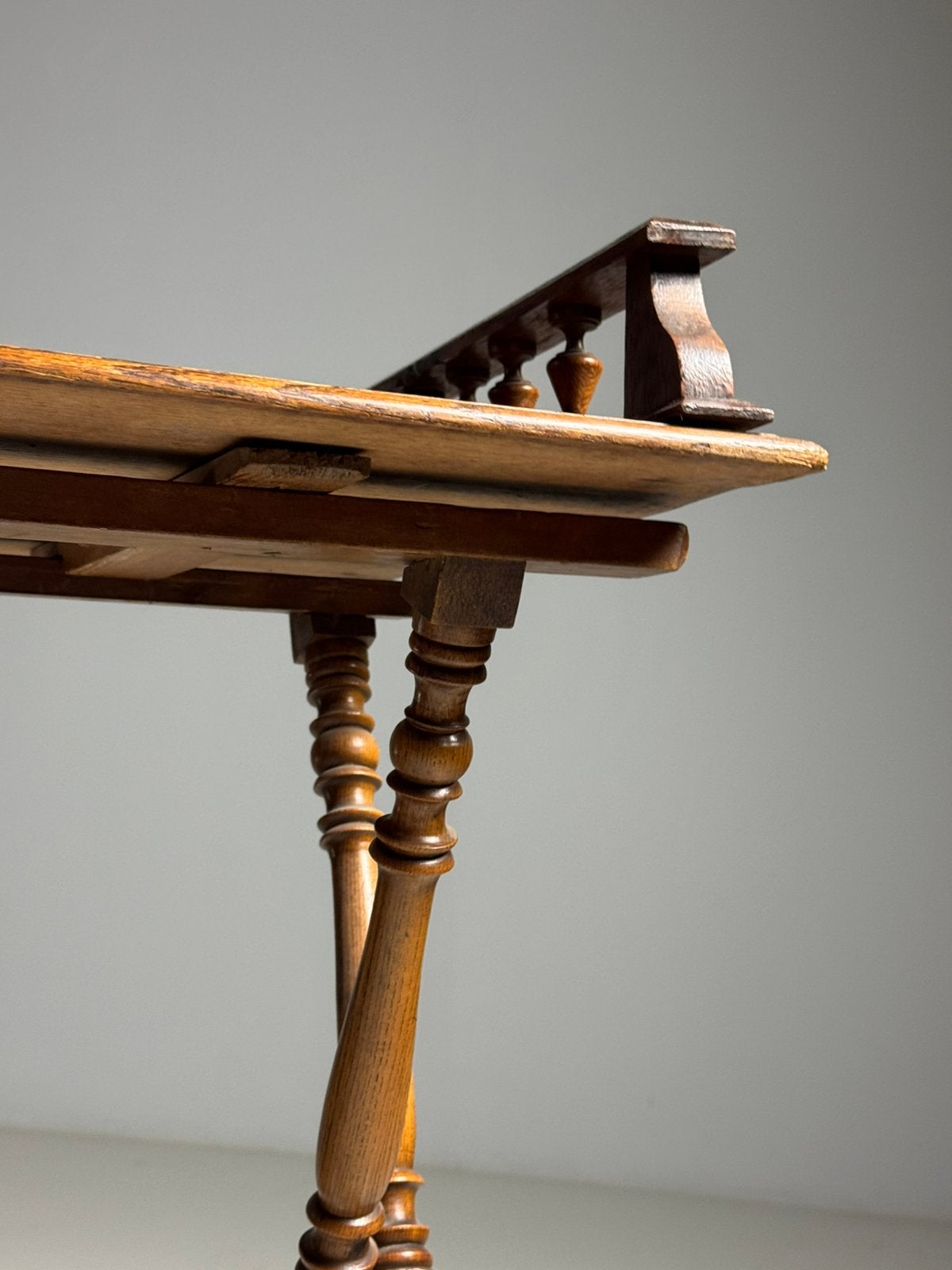 Etagère tray table eiken antiek, Ophalen