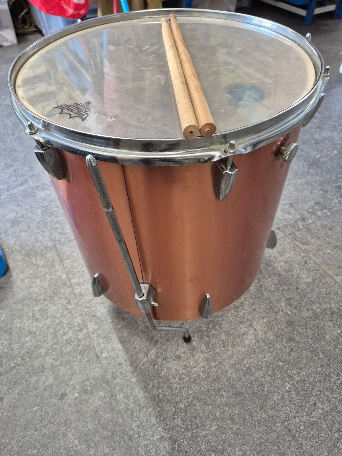 Aria Percussion Tom met 2 drumstokken, Ophalen, Gebruikt, Overige merken
