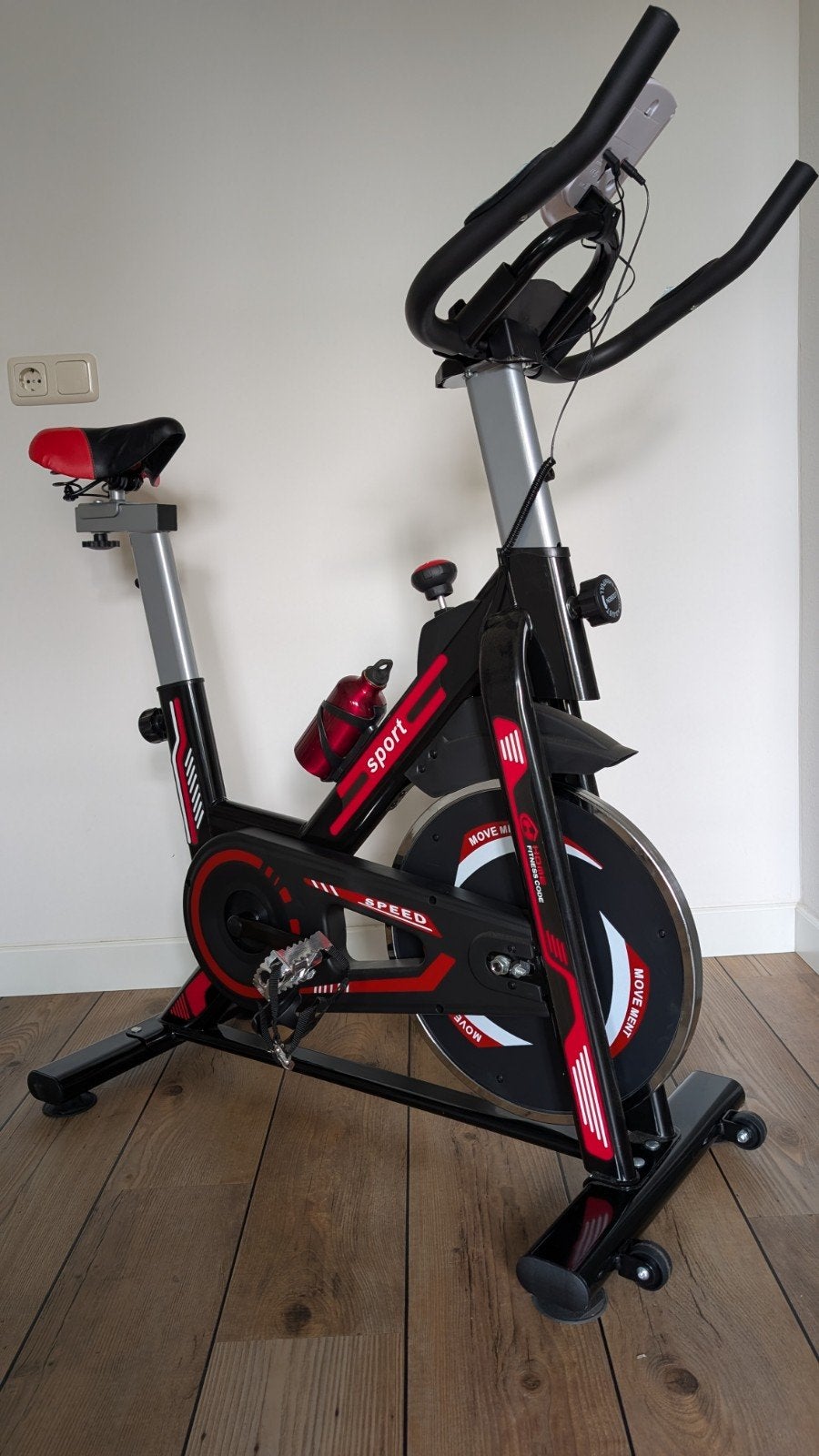 nagelnieuwe spinning fiets, Ophalen, Spinningfiets