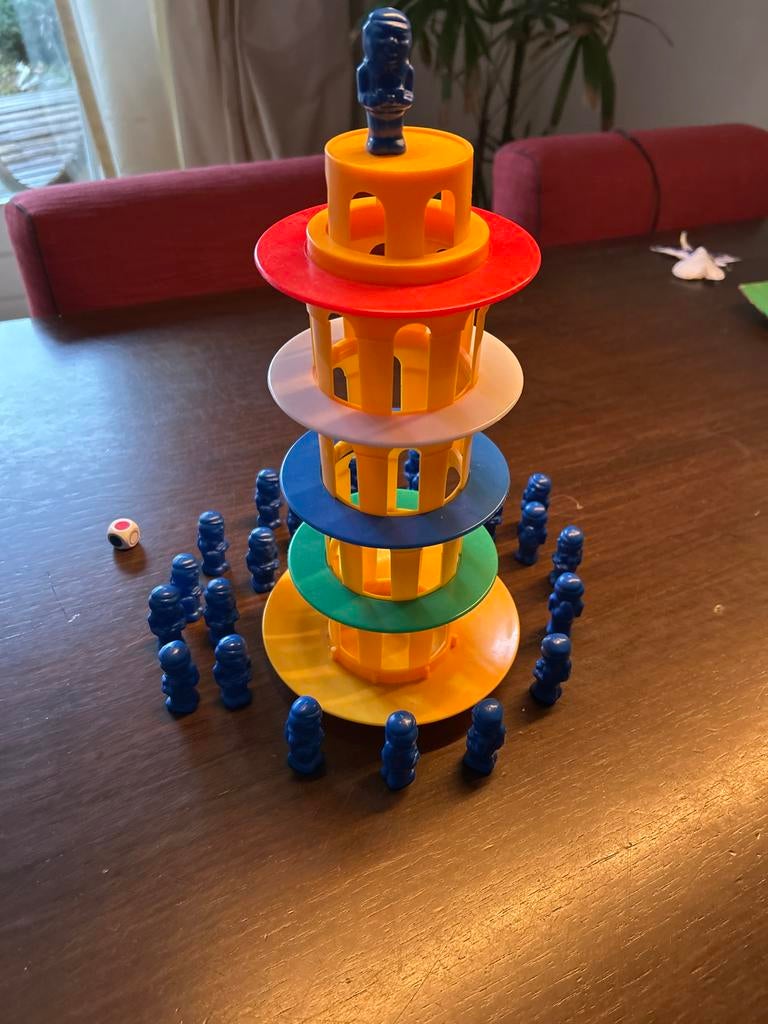 Toren van pizza spel, Ophalen of Verzenden, Zo goed als nieuw, Overige typen, Aanbouwonderdeel