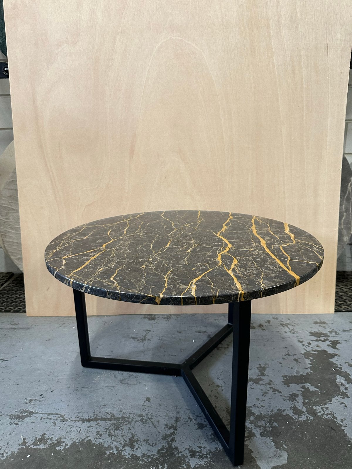 Marmersoort port Laurent salontafel, 70 cm rond, nieuw, Ophalen, Overige materialen, Rond, Nieuw