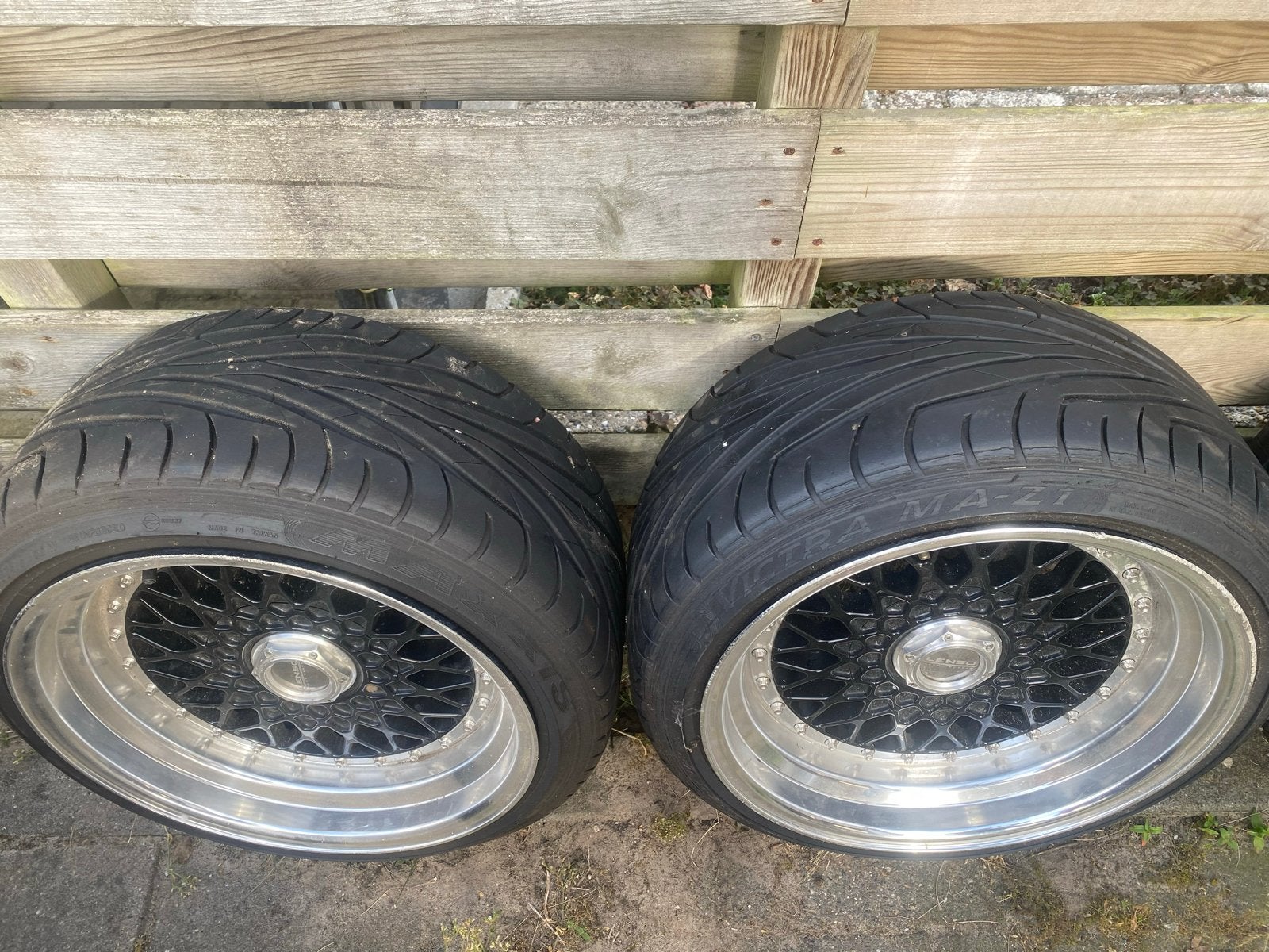 Lenso breedset velgen met goeie banden 16inch, Ophalen