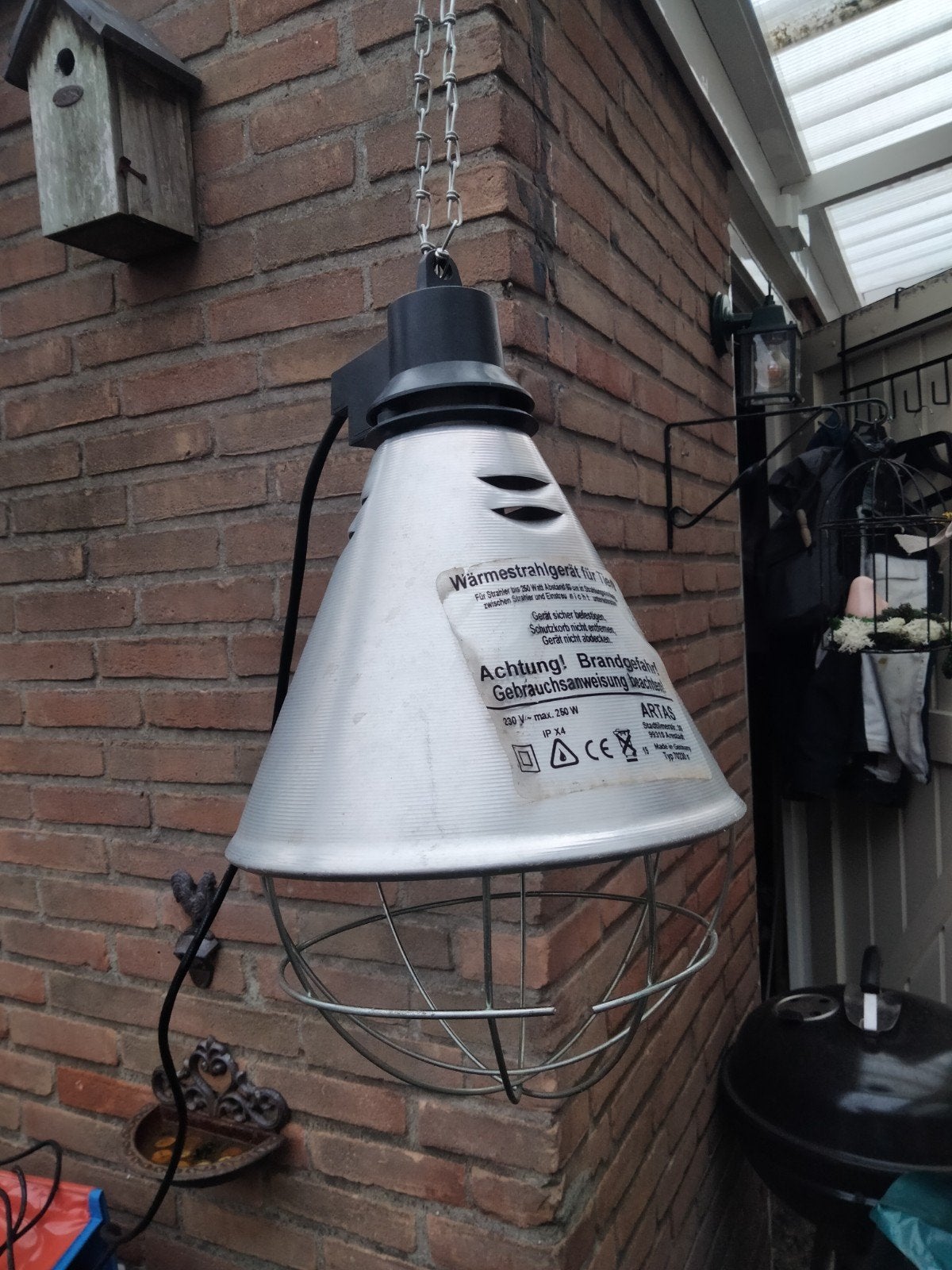 warmtelampen, Ophalen, Zo goed als nieuw