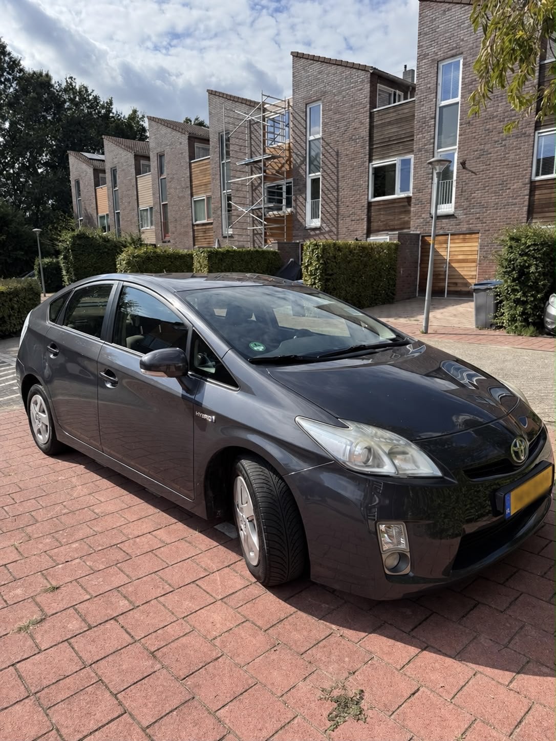 Toyota Prius 1.8 Full Hybrid 136PK Aut 2011 Grijs, Auto's, 1345 kg, 4 cilinders, Origineel Nederlands, 26 km/l