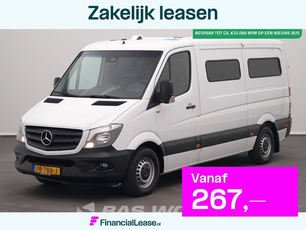 Mercedes Sprinter 316 CDI Personenbus Automaat 4-Persoons Ka, Automaat, Stof, Gebruikt, Euro 6
