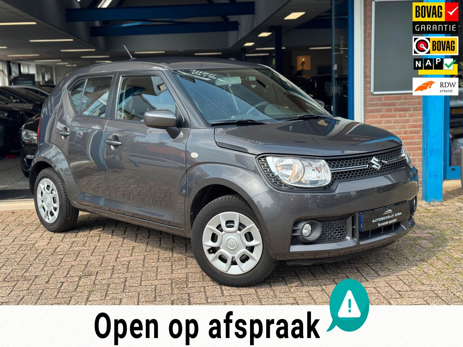 Suzuki Ignis 1.2 Comfort Grijs 2019 Airco LM NAP 1e Eig!, Auto's, Gebruikt, 4 cilinders, Origineel Nederlands, Bedrijf