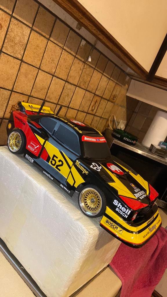 RC Tamiya Ford Capri MAMPE TT-01 Vintage, Hobby en Vrije tijd, Ophalen of Verzenden, Zo goed als nieuw, Auto onroad