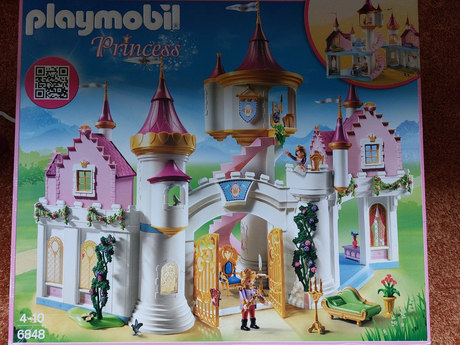 KOOPJE: Playmobil 6848 Princess paleis + beautysalon 6850 ++, Kinderen en Baby's, Ophalen, Complete set, Zo goed als nieuw, Princess
