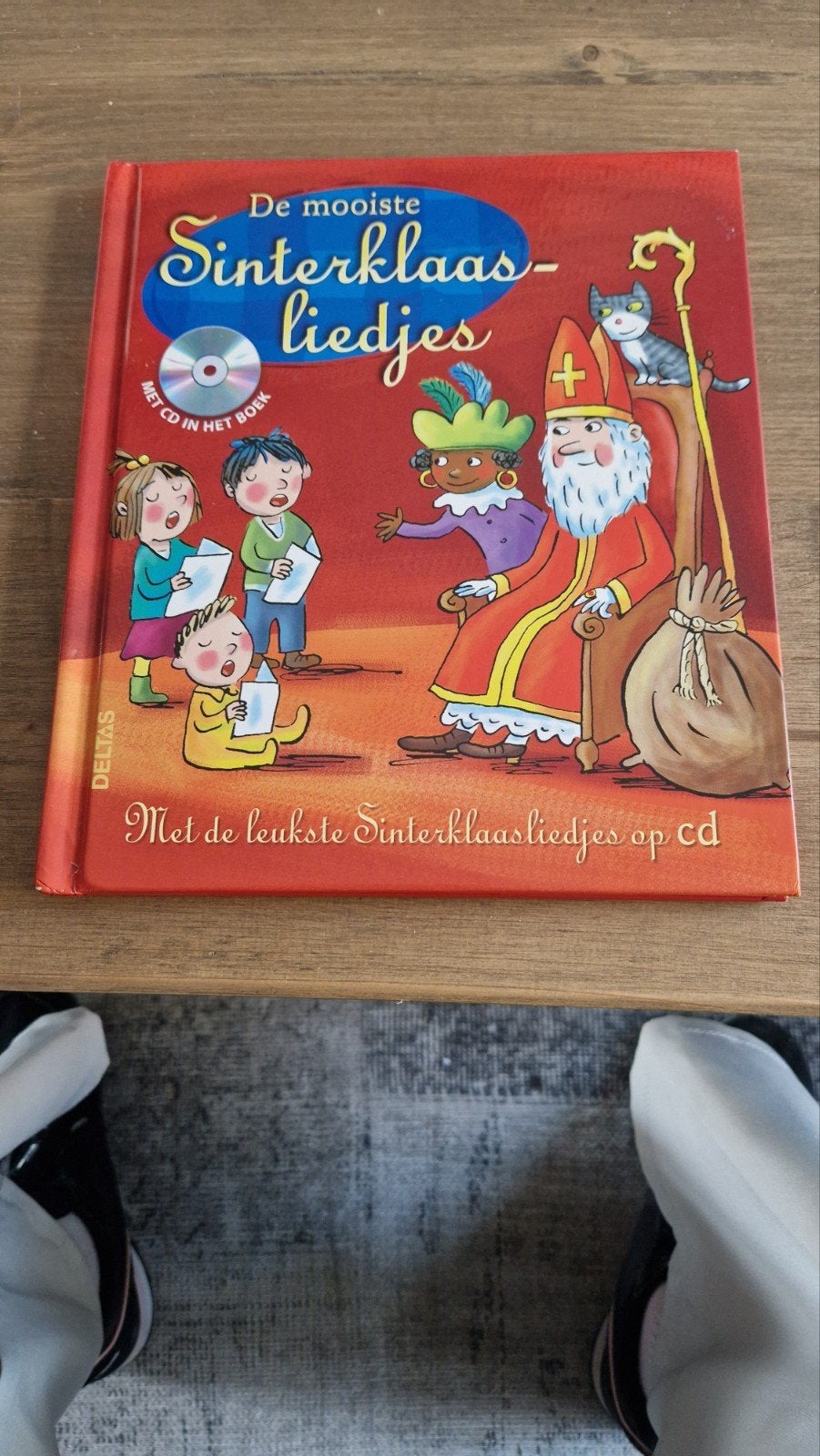 De mooiste Sinterklaasliedjes - Boek met CD, Ophalen of Verzenden, Zo goed als nieuw, Onbekend, Sprookjes