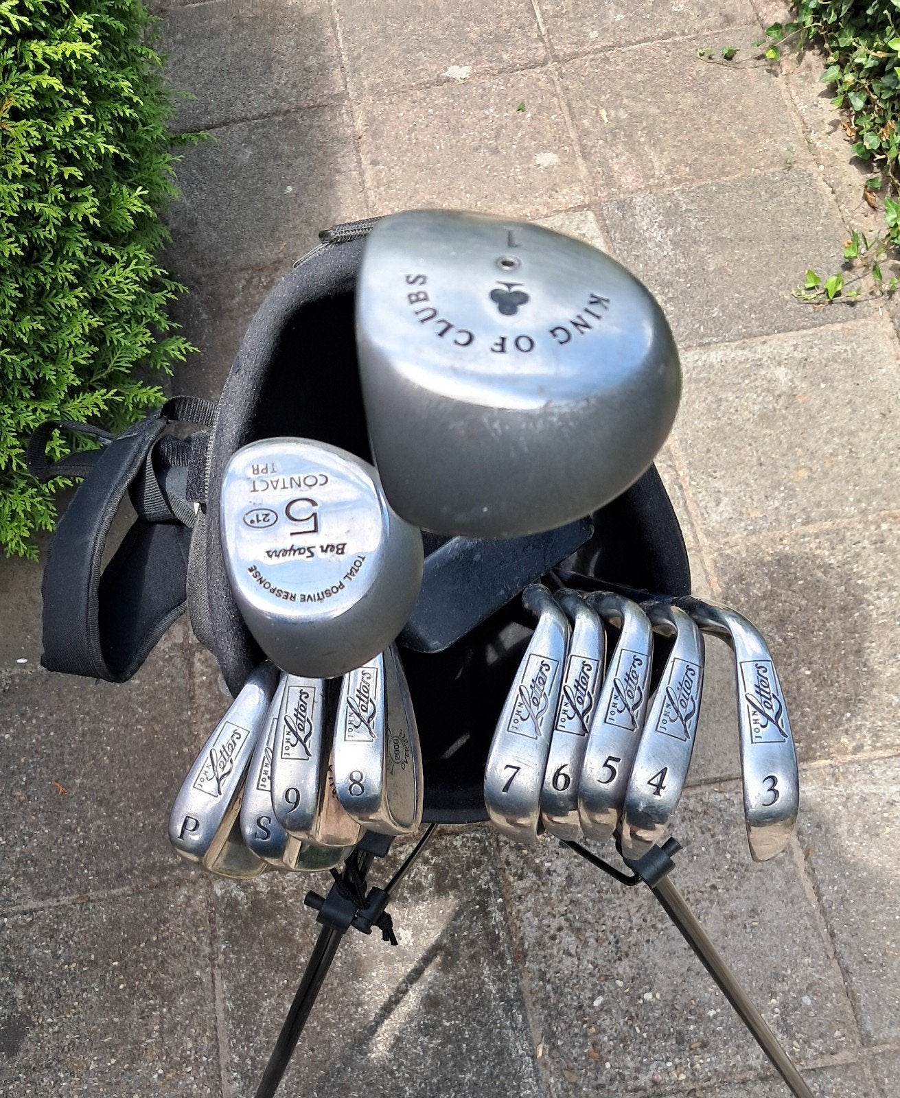 Complete Golfset John Letters lady s  oversize

Ijzers 3-4-5, Ophalen, Gebruikt, Set, Overige merken