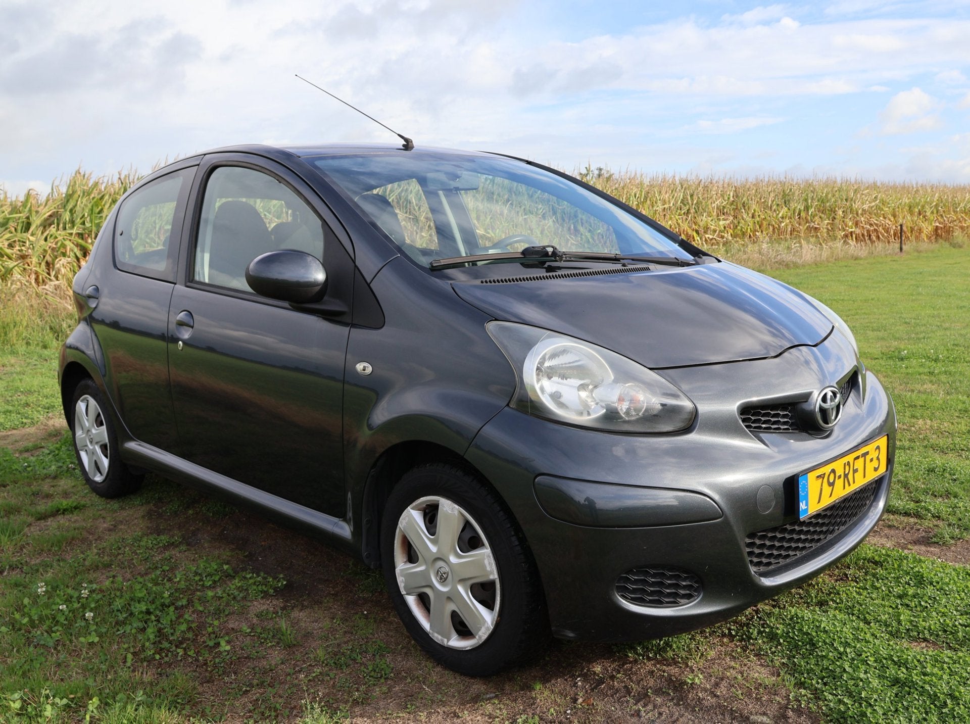 Toyota Aygo 1.0-12V Comfort Navigator|Airco|Nieuwe APK|Elek., Auto's, Voorwielaandrijving, Euro 5, Stof, Gebruikt