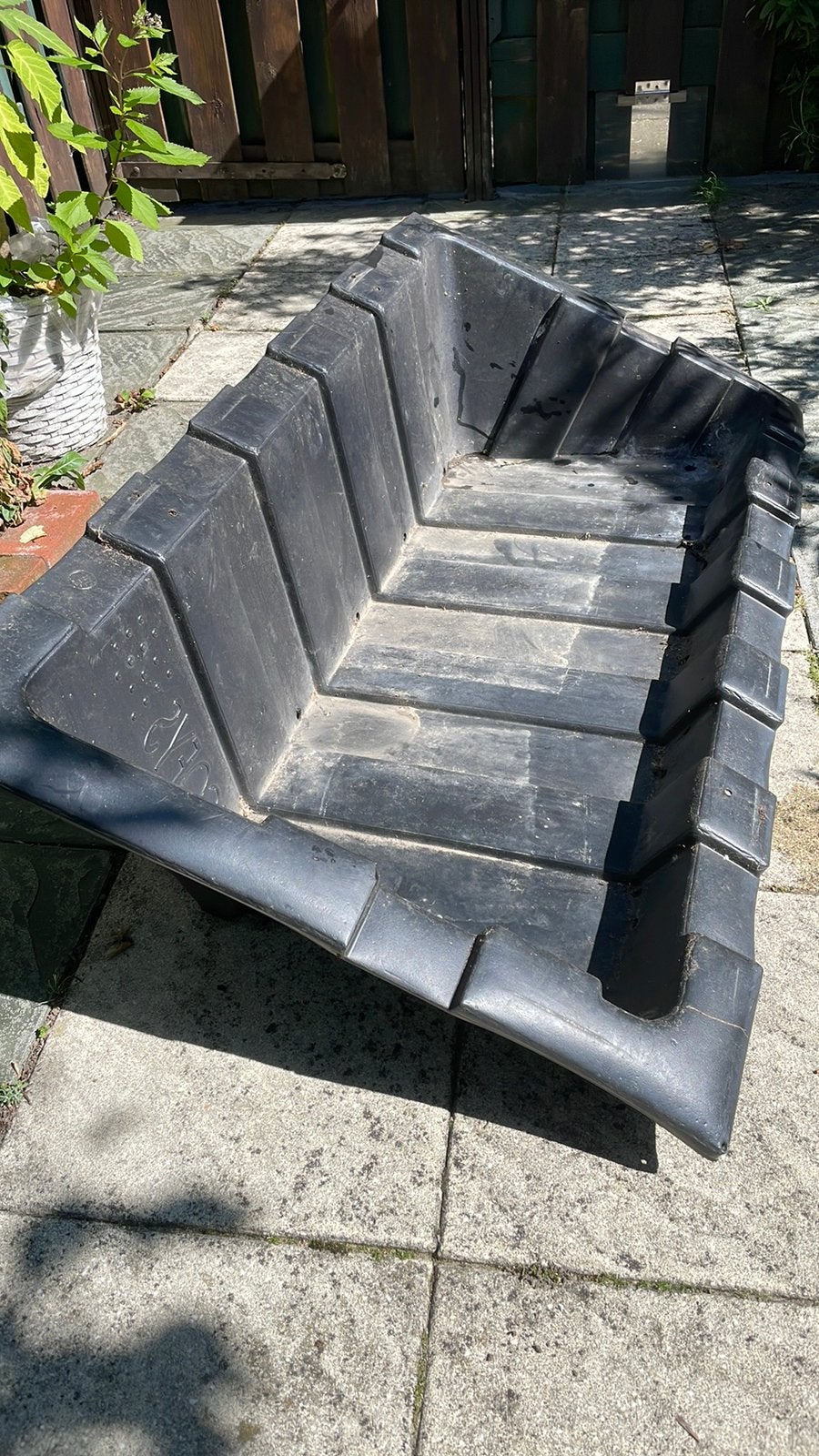 Plat dak steun, Ophalen, Gebruikt