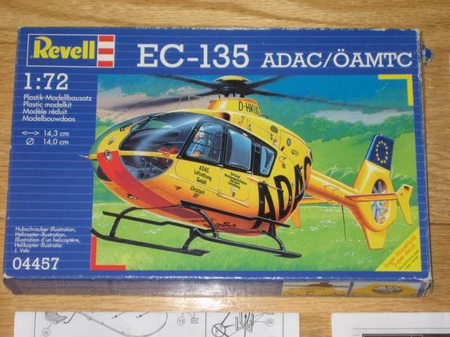 Revell Eurocopter ADAC, EC 135 + Revell Thunderbolt, Ophalen of Verzenden, Zo goed als nieuw, 1:72 tot 1:144, Overige merken