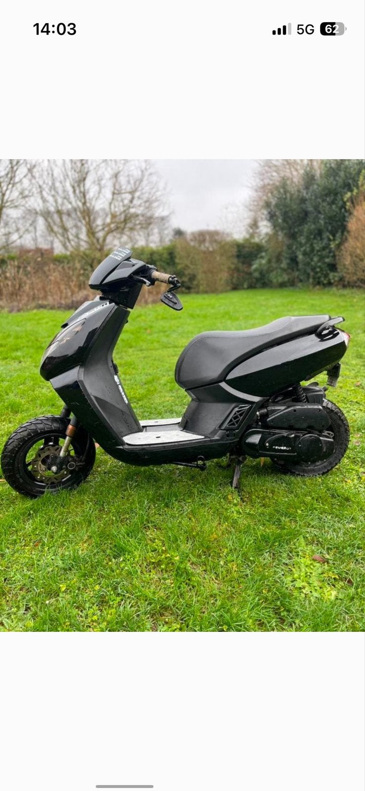 Peugeot kisbee B klasse 2t met sito+ uitlaat, Ophalen, Tweetakt, Gebruikt, Overige modellen
