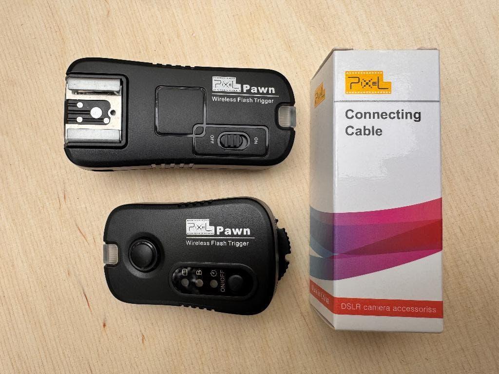 Pixel Pawn TF-362 remote triggerset voor Nikon, Ophalen of Verzenden, Zo goed als nieuw, Nikon