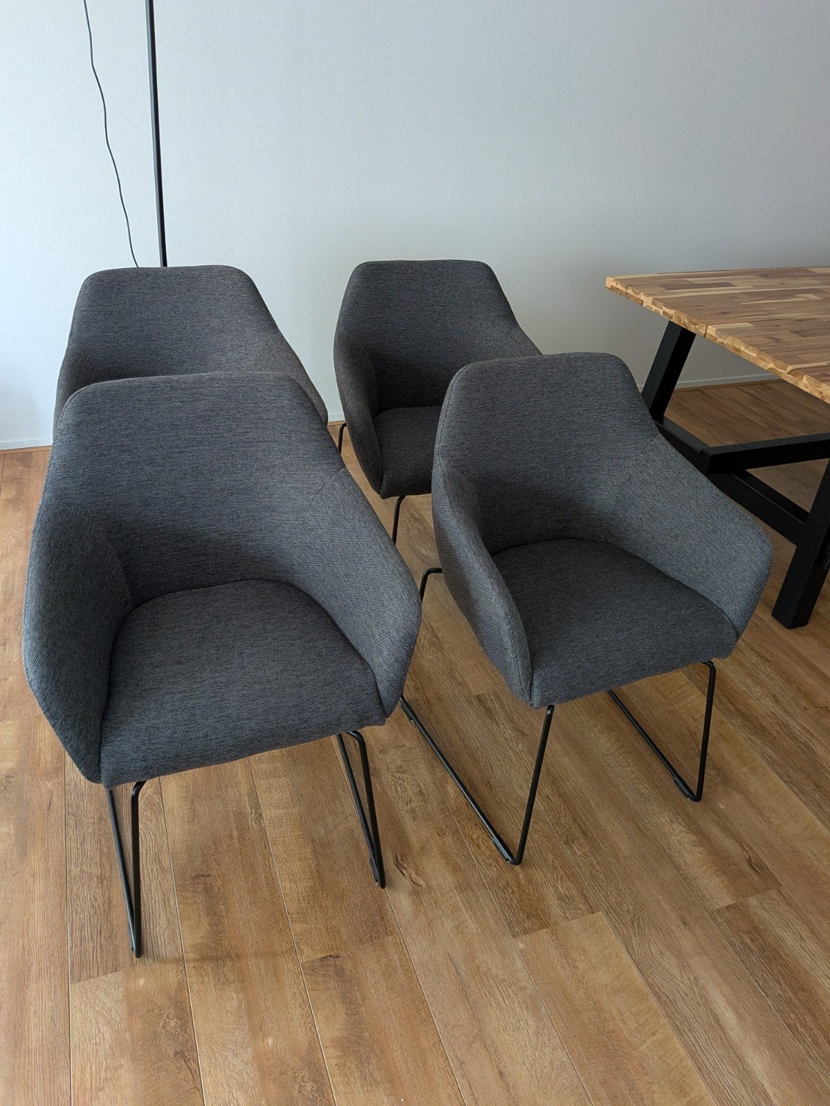 4x IKEA stoelen zo goed als nieuw, Ophalen, Zo goed als nieuw, Stof, Vier