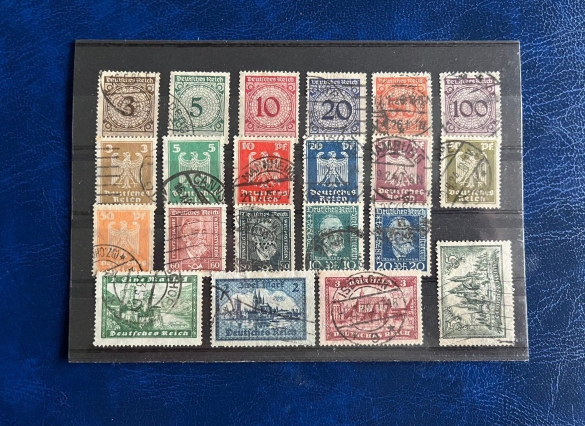 Postzegels Duitse Rijk kavel 3, Postzegels en Munten, Ophalen of Verzenden, Duitse Keizerrijk