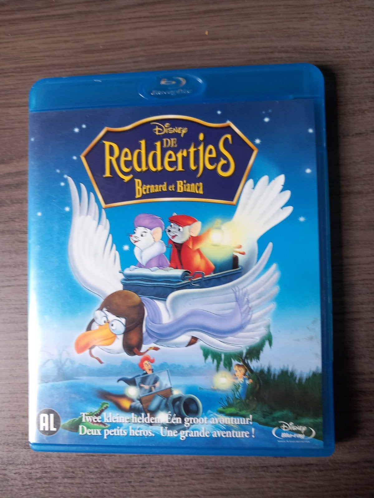 Disney De RedderTjes Bernard & Bianca Blu-ray, Nederlands, Animatie, Alle leeftijden, Nederlands