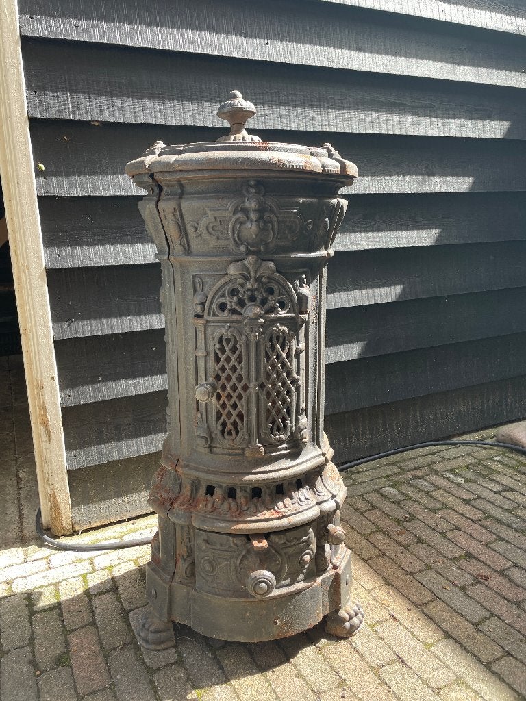 Schattig Gelders houtkacheltje, Ophalen, Gebruikt, Houtkachel, Vrijstaand