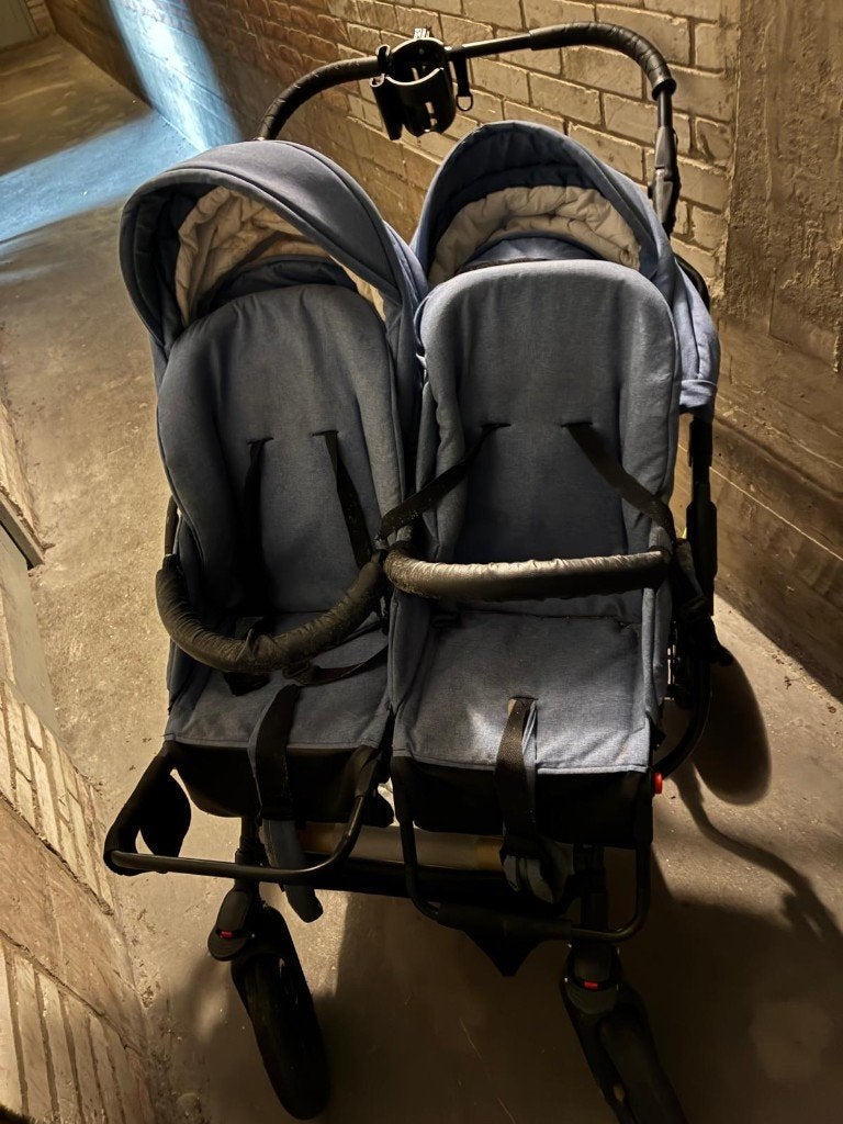 kinderwagen duo, Kinderen en Baby's, Gebruikt, Duowagen, Ophalen of Verzenden, Kinderwagen