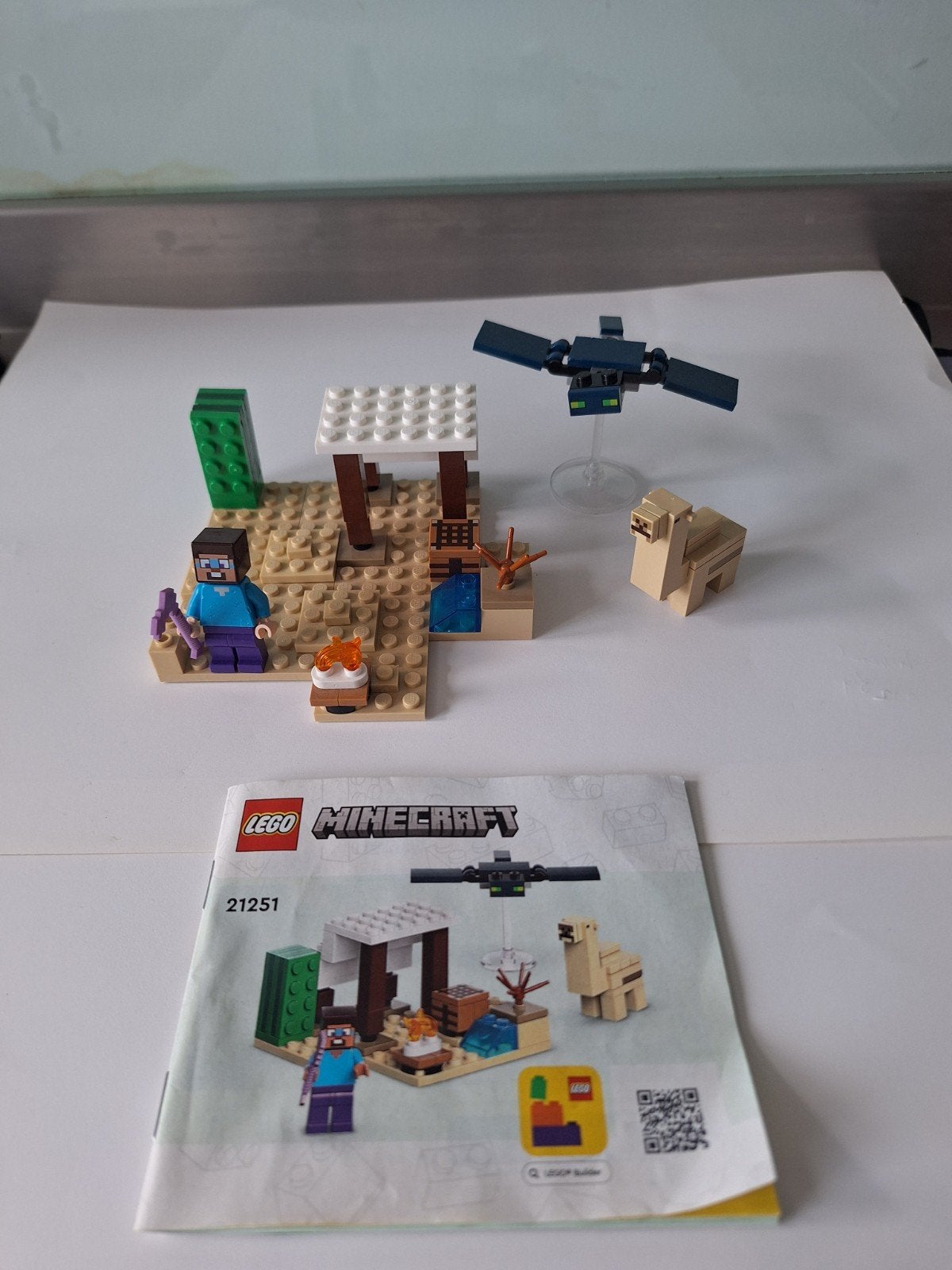 Lego minecraft 21251 Steve's woestijnexpeditie.
Met handleid, Ophalen of Verzenden, Lego, Minecraft