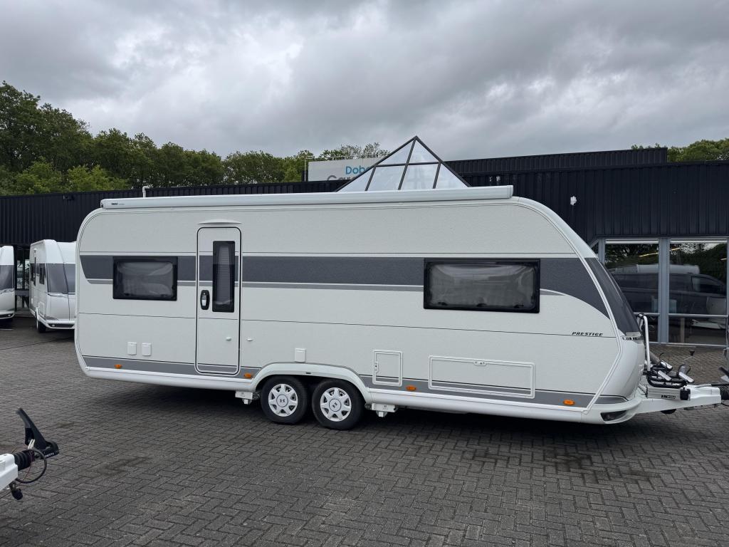 Hobby Prestige 620 CL 2025 | Enkele bedden | Movers | Airco, Rondzit, Hobby, Bedrijf, 6 tot 7 meter