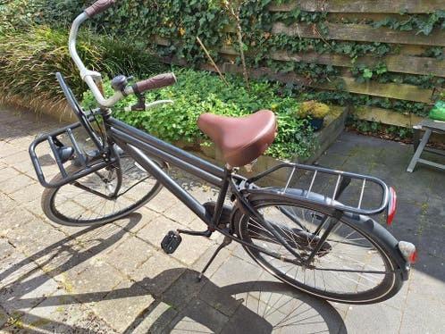 Spirit transportfiets met voordrager - Gebruikt, Fietsen en Brommers, Fietsen | Jongens, Ophalen, Terugtraprem, Gebruikt, Handrem