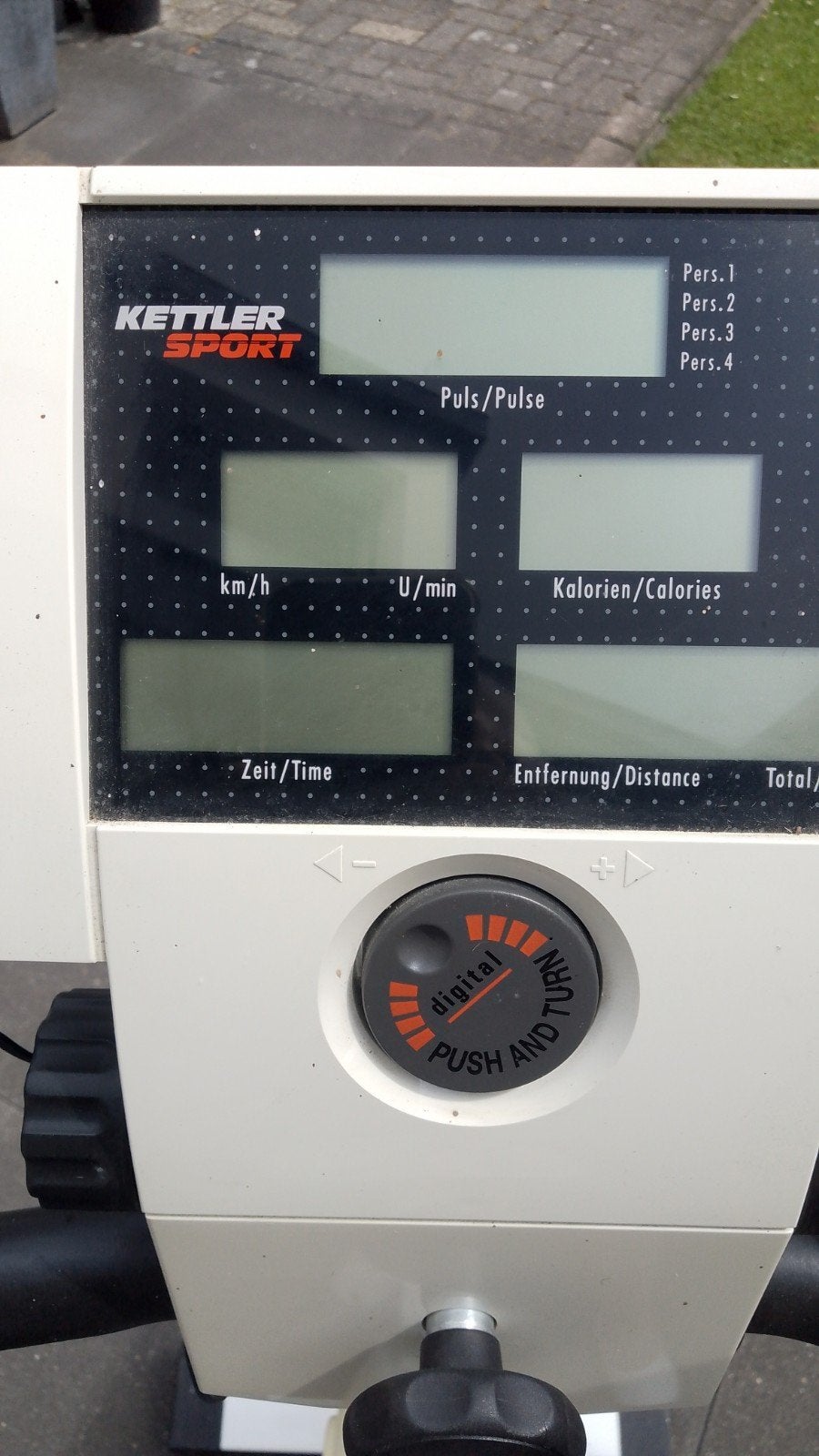 Kettler Stratos Hometrainer, Ophalen, Zo goed als nieuw, Metaal, Benen