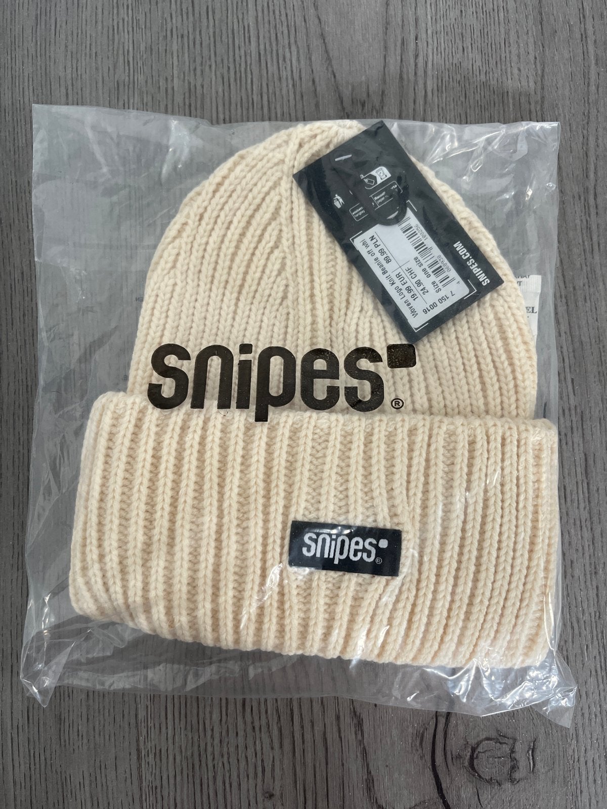 Snipes Woven Logo Knit Beanie - Nieuw, Ophalen, Nieuw, Muts