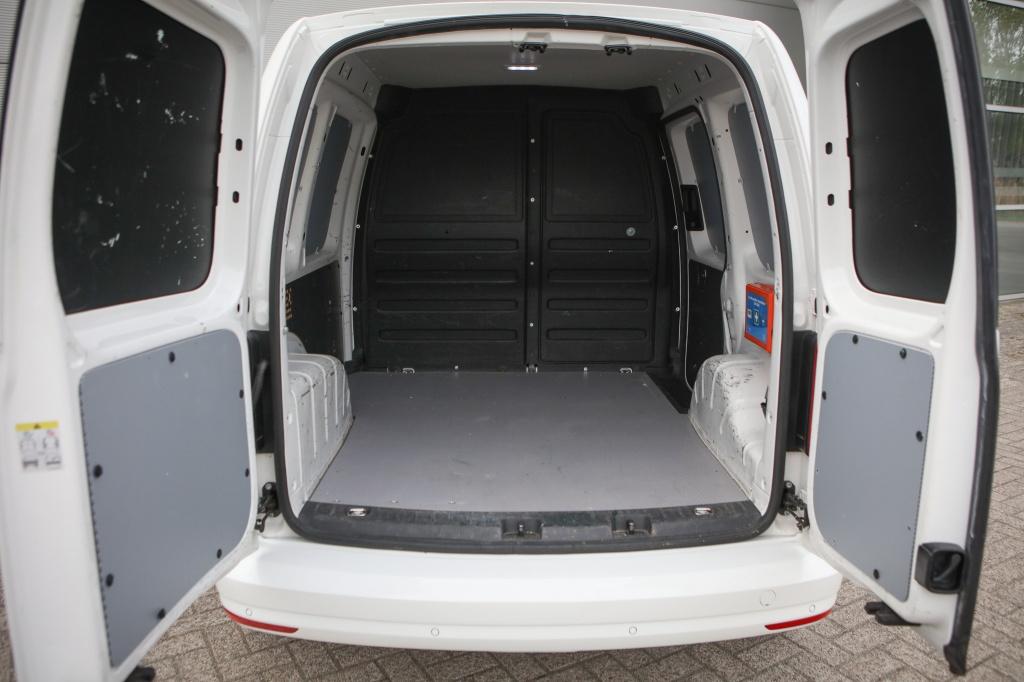 Volkswagen Caddy 2.0 TDI L1H1 BMT Tr. (bj 2019), Auto's, Gebruikt, 4 cilinders, Volkswagen, Wit