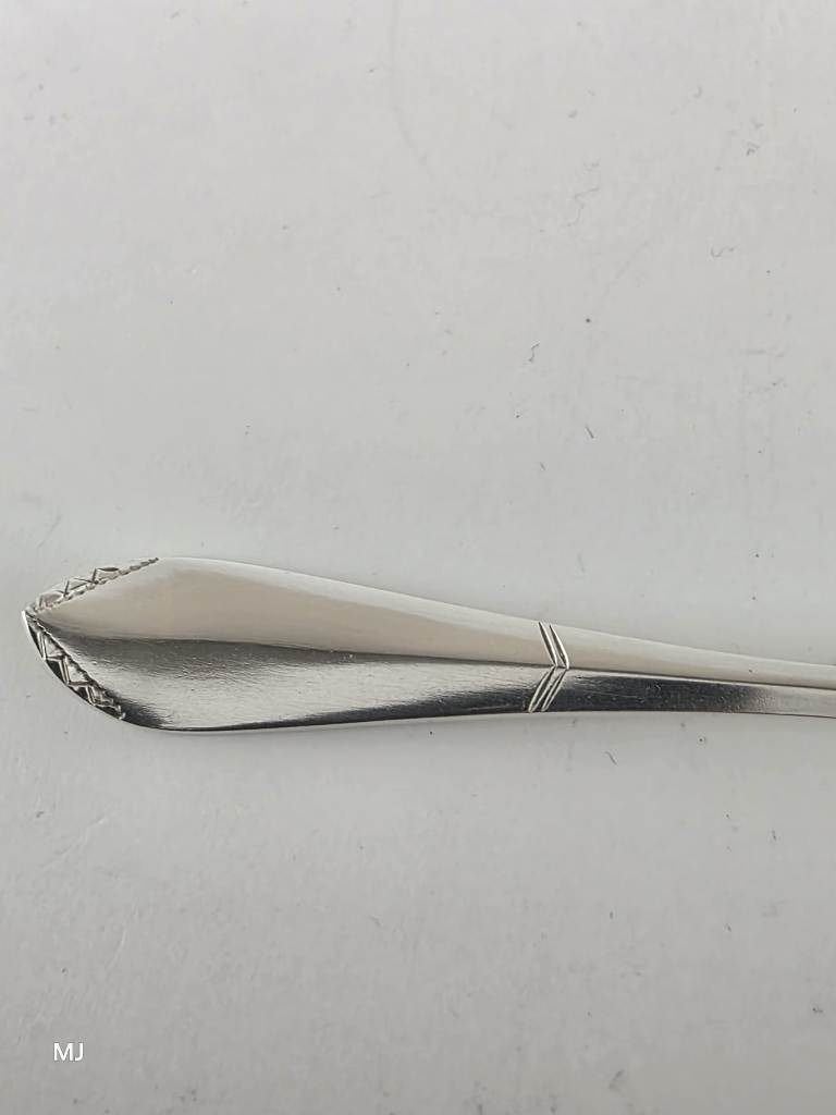 Zilveren theeschep                                      Z130, Antiek en Kunst, Ophalen of Verzenden, Zilver