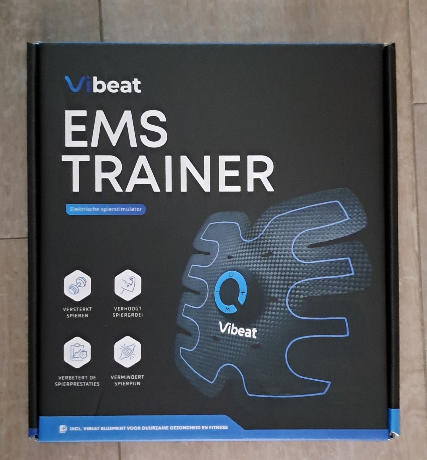 Vibeat EMS Trainer - Z.G.A.N. complete set, Ophalen of Verzenden, Zo goed als nieuw, Buik, Overige typen