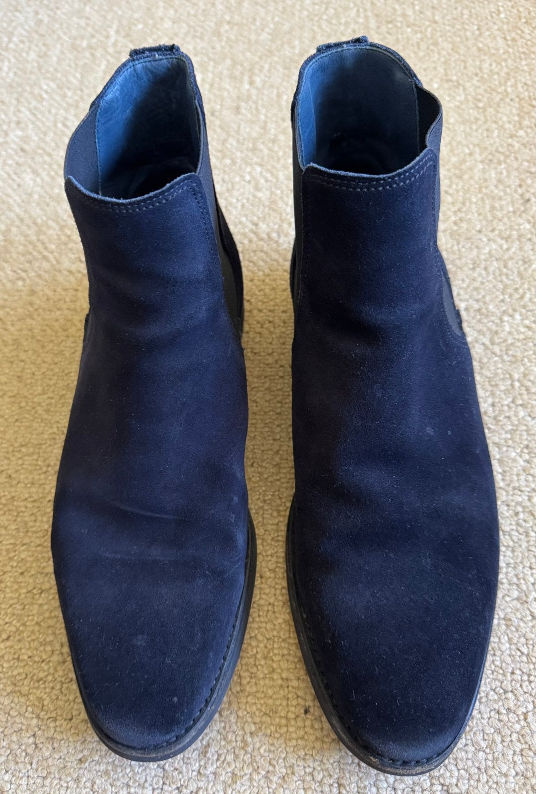 Berwick 1707, ChelseaBoots, 41,5-42, donker blauw, prima st., Blauw, Boots, Ophalen of Verzenden, Zo goed als nieuw