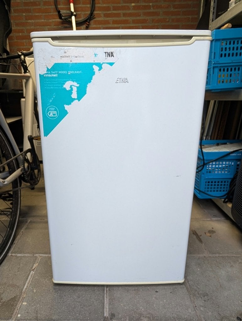 ETNA tafelmodel koelkast met vriesvak - A++, Ophalen, Gebruikt, Energieklasse A of zuiniger, 45 tot 60 cm
