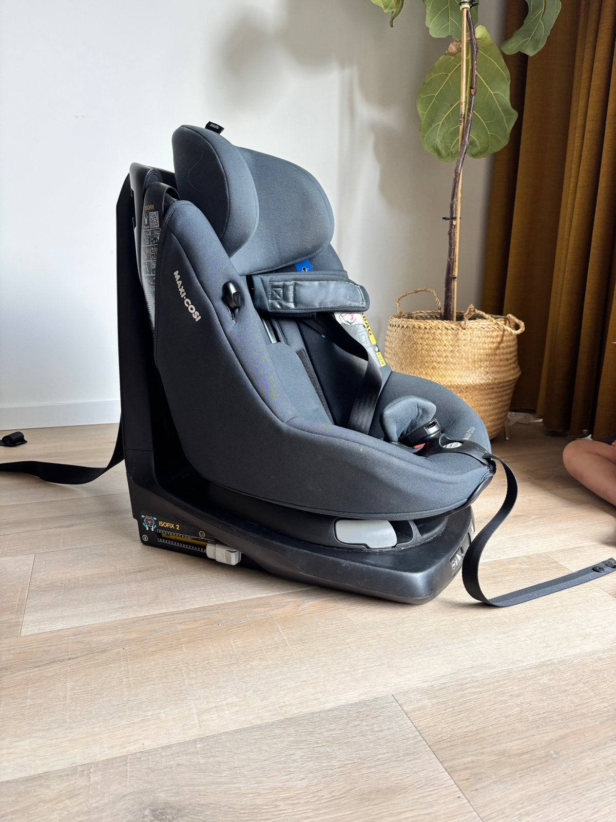 Maxi-Cosi autostoel met Isofix - Comfortabel en veilig, Gebruikt, Verstelbare rugleuning, 9 t/m 18 kg, Ophalen of Verzenden