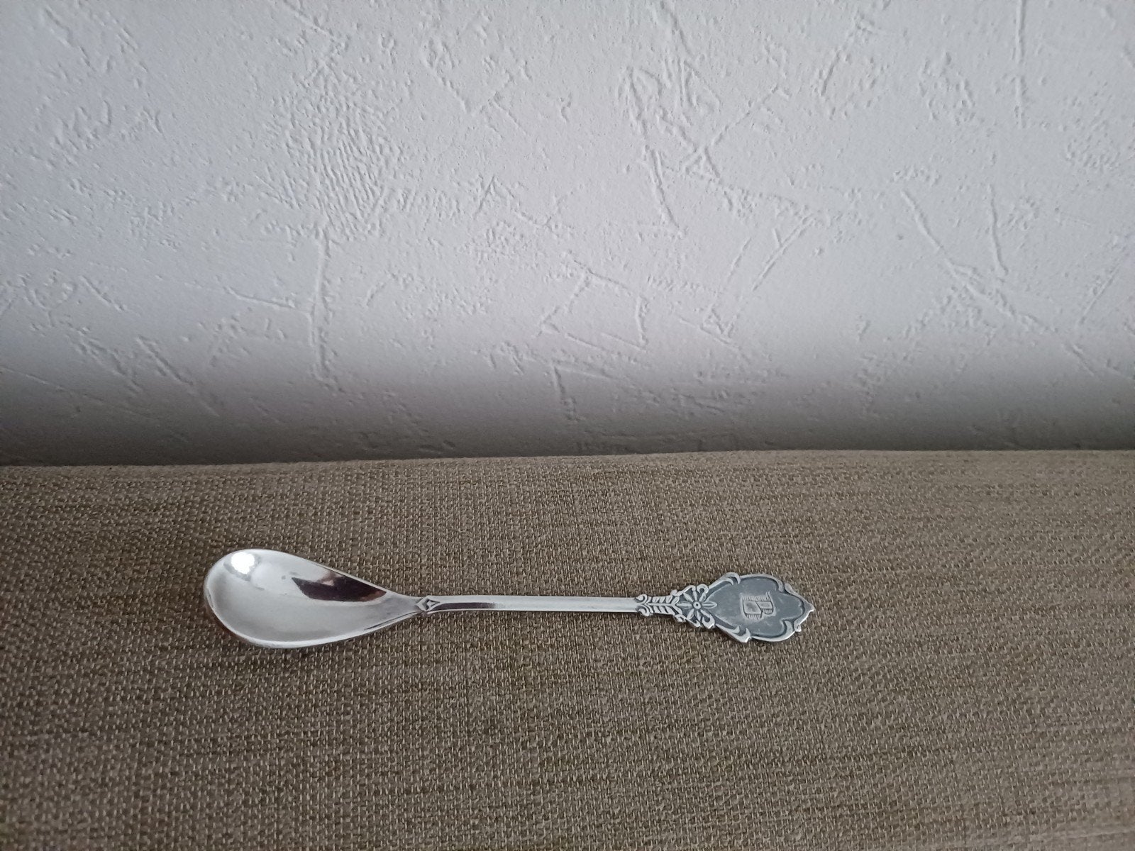 Theelepeltje Sola ZS 90 met monogram 'B', Antiek en Kunst, Ophalen of Verzenden