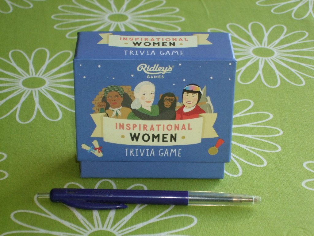 Inspirerende vrouwen - Trivia game, Een of twee spelers, Ophalen of Verzenden, Zo goed als nieuw