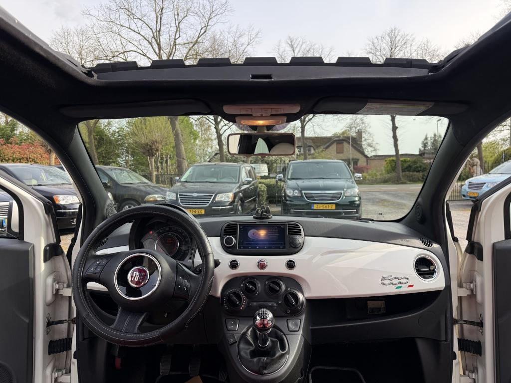 Fiat 500 1.4 EXECUTIVE LPG-G3 PANORAMA/NAVI/APPLE-CARPLAY/LE, 101 pk, Gebruikt, 31 €/maand, 4 cilinders