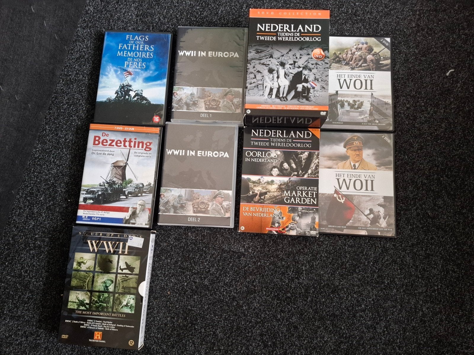 Verschillende DVD's over de Tweede Wereldoorlog, Cd's en Dvd's, Ophalen, Zo goed als nieuw, Oorlog of Misdaad
