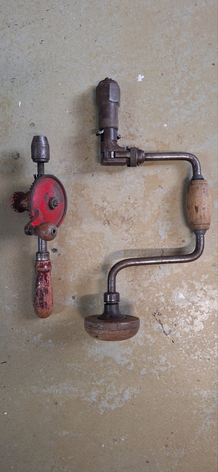2 nostalgische handboren: Metabo en Famos, Ophalen of Verzenden