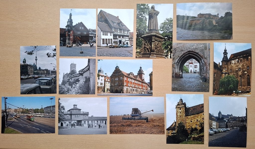 Foto's uit steden DDR, Verzenden, 1980 tot heden, Foto, Nieuw