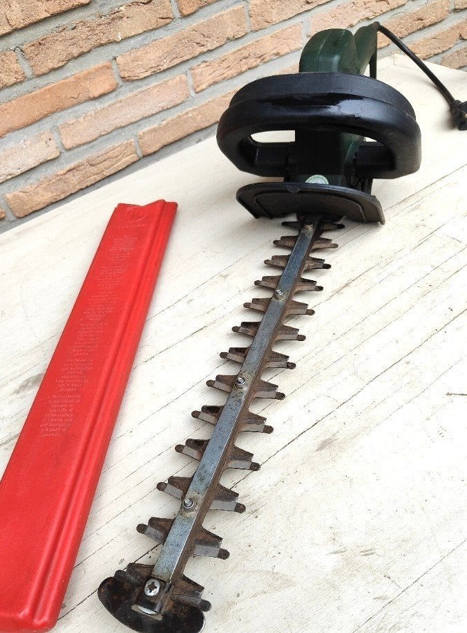 Elektrische heggenschaar Metabo, Ophalen of Verzenden, Zo goed als nieuw, Elektrisch, Metabo