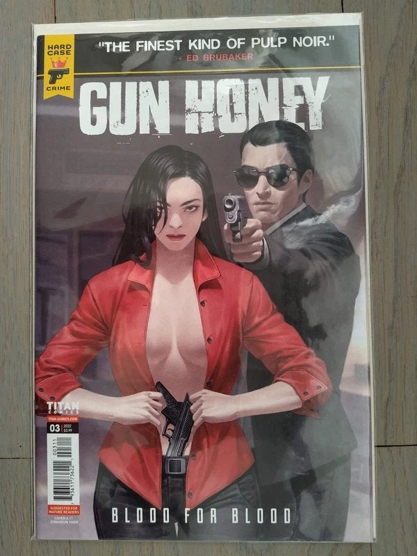 Gun Honey Blood for Blood #3 Titan Comics Cover A, Eén comic, Verzenden, Zo goed als nieuw, Amerika