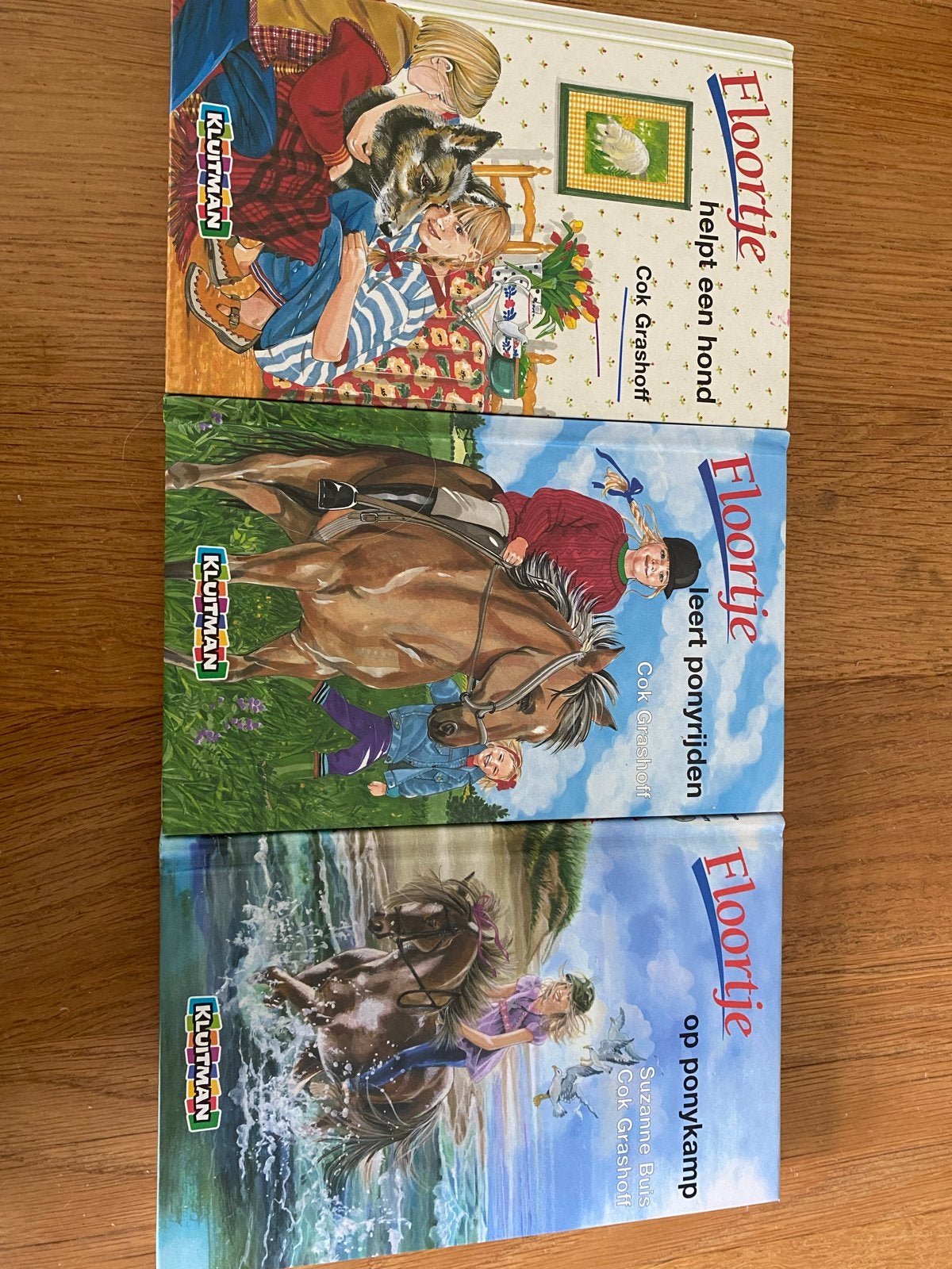 Floorje boeken - 3 delen: ponyrijden, ponykamp, hond, Ophalen of Verzenden, Gelezen, Fictie algemeen