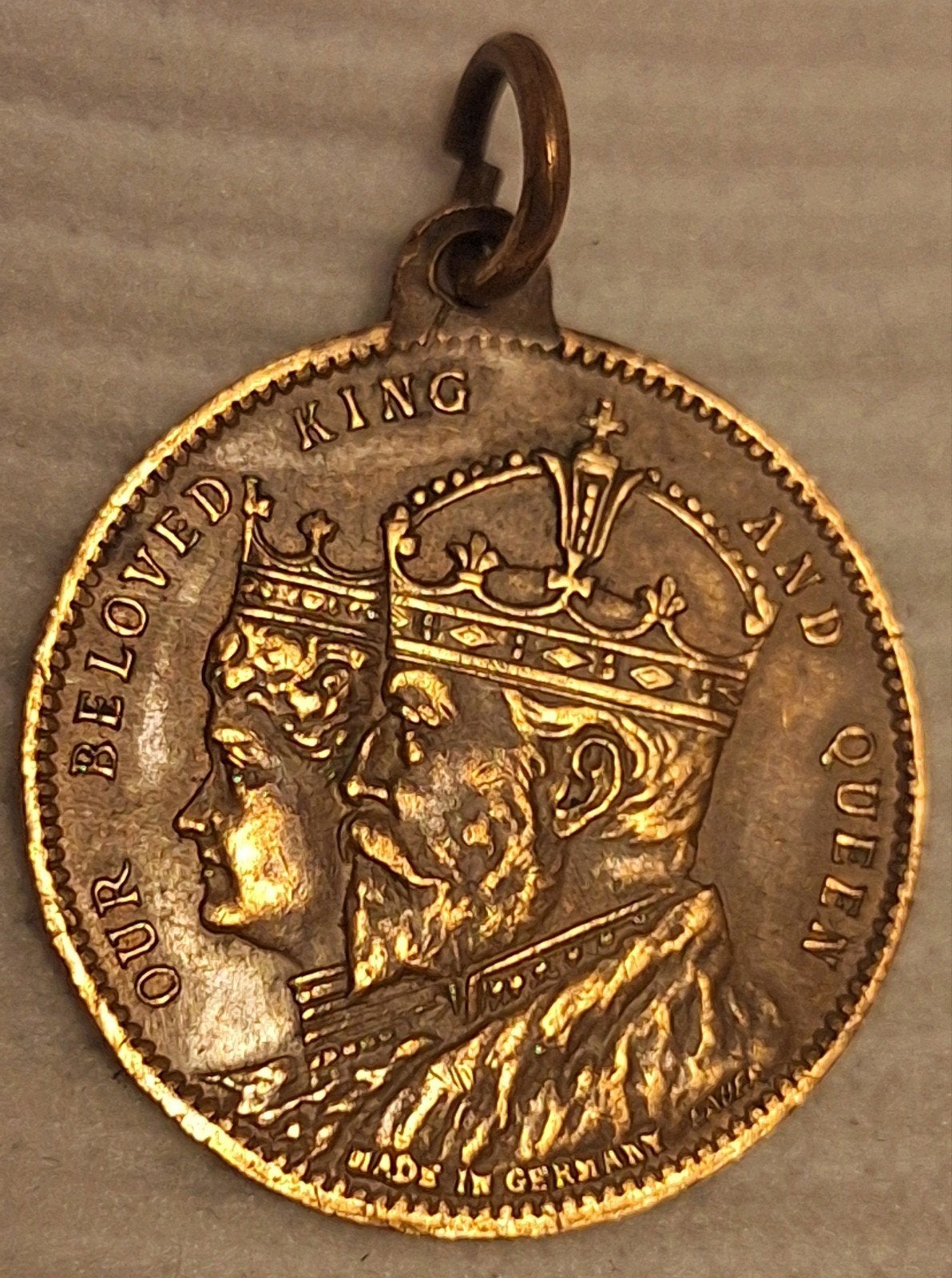 Antieke Britse Kroningsmedaille Edward VII - Coronation 1902, Verzenden, Brons