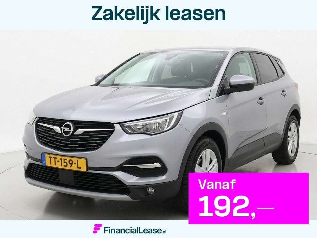 Opel Grandland X 1.2 Turbo Innovation | Trekhaak | Stoelverw, Gebruikt, 1199 cc, Leder en Stof, 19 km/l